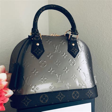 borsa alma louis vuitton vernice|louis vuitton alma bb monogram.